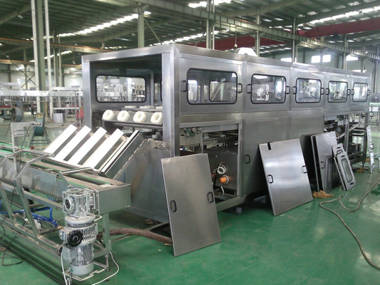 5 Gallon Pure Water Rotary Filling Machine / Plant with 3 In 1 Washing Filling Capping Equipment