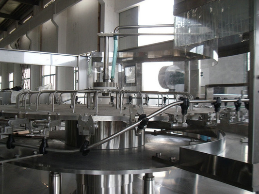 Hot Fruit Juice Filling Machine / Beverage Filling Equipment with High Speed 15000BPH