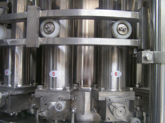 Drinking Water Electric Filling Machine for PET Bottle and Aluminum Can 220V / 380V 10KW