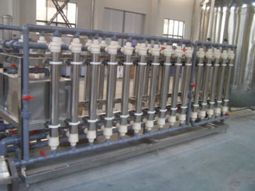 Ion Exchange Drinking Water Treatment Plant / Water Purification Machine for Municipal