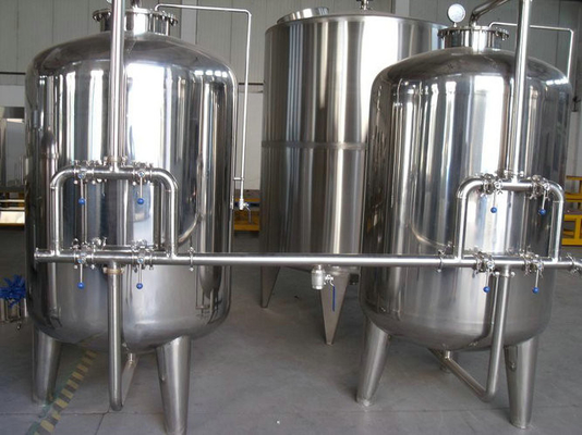 Commercial Mineral Water Treatment Equipment , Hollow Fiber Super Filter for Drinking Water