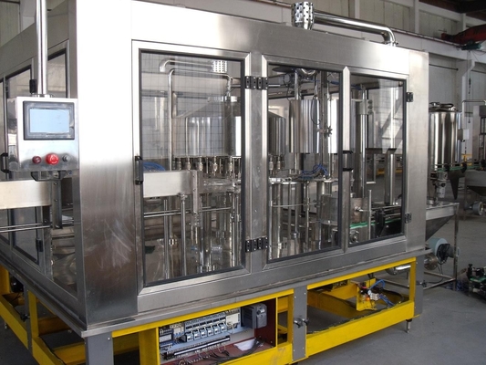 電気ドライブ、PLC 制御によって 1 の純粋な飲料水のびんの充填機 3