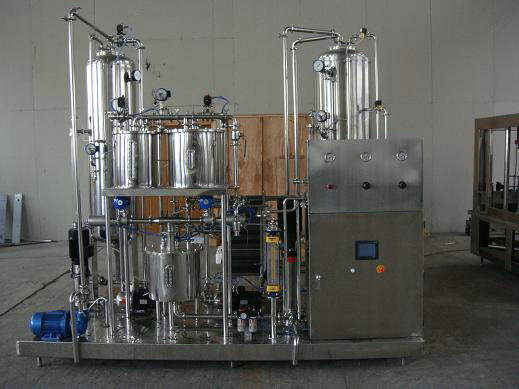 高速水ガラス ビンのための満ちる生産ライン炭酸清涼飲料のミキサー